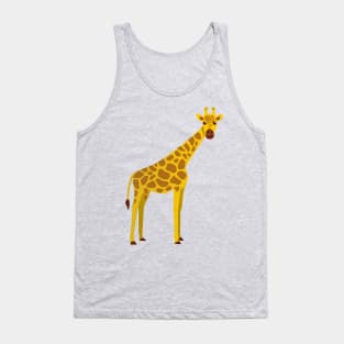 Giraffe - Simple Vector Illustration Tank Top